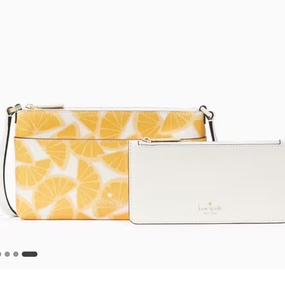 Kate Spade Sadie Orange Toss Crossbody Set Nwt *Sold Out Online And In Stores* - Picture 10 of 12
